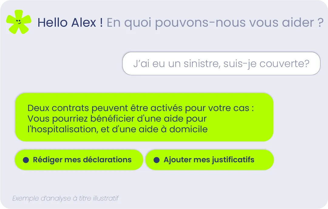 Astérisque explique quels contrats couvrent un sinistre